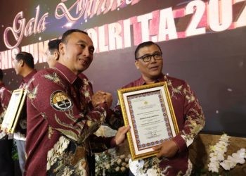 Hubungan Masyarakat (Bid Humas) Polda Gorontalo sukses meraih penghargaan dari Divisi Humas Polri