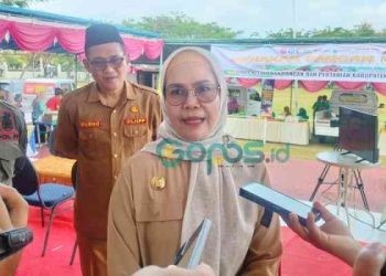 Bupati Bone Bolango, Merlan Uloli dikonfirmasi, Senin (1/4/2024).