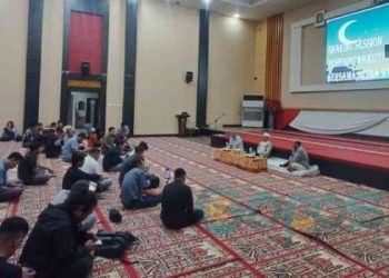 Pemerintah Kota Gorontalo melaksanakan Sharing Session bersama Mitra Media di BLY Walikota Gorontalo, Ahad (7/4/2024).