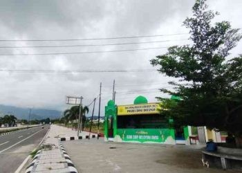 Posko Pengamanan (Pospam) jelang Idul Fitri.