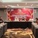 Kegiatan Rapat Koordinasi Pelaksanaan Tahapan Pemilihan Kepala Daerah Serentak tahun 2024 di Hotel Aston Kota Gorontalo, Rabu (24/4/2024).