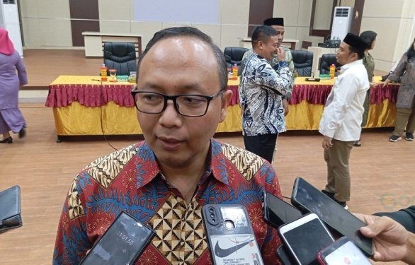 Ady Purwana, Divisi Fungsional Korsupgah KPK Wilayah IV, usai mensosialisasikan ke DPRD pencegahan korupsi, Kamis (25/04/2024) (F. Yusuf/GOPOS)