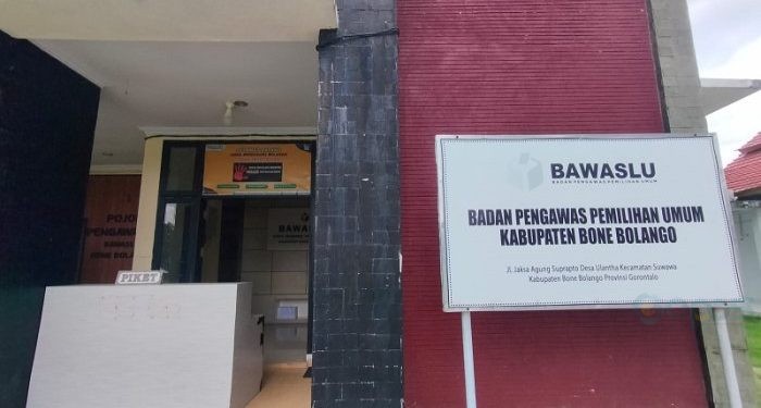 Kantor Bawaslu Bone Bolango.(ilustrasi/putra)