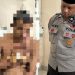 Petugas Polsek Kota Timur saat mengunjungi korban penikaman di Jl. By Pass Tamalate saat dirawat di Rumah Sakit. (Dok. Humas Polresta Gorontalo Kota)