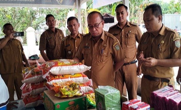 Sekretaris Daerah Kabupaten Asahan membuka pelaksanaan operasi pasar reguler dan pasar khusus