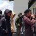 Forum Mahasiswa Peduli Kabupaten Pohuwato (FMPKP) saat melaksanakan aksi yang menuntut penyelesaian hukum atas kasus penyelewengan pupuk bersubsidi di Popayato, Kabupaten Pohuwato (istimewa)