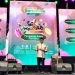 Marten Taha saat memberikan sambutan sekaligus membuka rangkian kegiatan Festival Ramadan PT Pegadaian Kanwil V Manado di lapangan Taruna Remaja Kota Gorontalo. Kamis (4/03/2024) (foto/jihan)