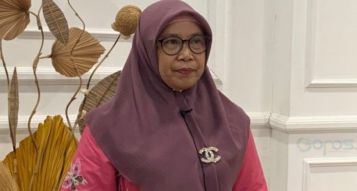 Nirwan Junus, SH.MH Ketua Panitia Seleksi KDMI tingkat Universitas Negeri Gorontalo saat diwawancarai awak media di BAKP UNG