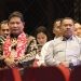 Ketua DPRD Provinsi Gorontalo, Paris RA Jusuf (kanan) saat menghadiri pembukaan legislatif expo di Tondano, Sulawesi Utara (dok. hms)