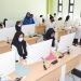 Ilustrasi ruang laboratorium kompur UNG pada pelaksanaan UTBK-SNBT (dok. ung)