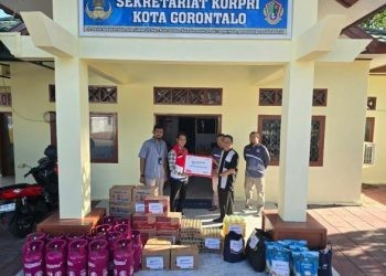 Pertamina Patra Niaga Sulawesi turut menyalurkan bantuan untuk korban banjir di Kecamatan Tolinggula, Kabupaten Gorontalo Utara.