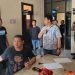 Tim rajawali Satreskrim Polresta Gorontalo kota saat melakukan interogasi terdapat 11 pemuda yang diduga melakukan penganiayaan dengan sejata tajam di kompleks terminal Andalas, Kamis (9/5/2024). Istimewa