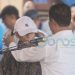 Beruntungya salah satu Petani di Gorontalo Utara dapat benih jagung gratis dan topi milik Menteri Pertanian RI, Andi Amran Sulaiman.