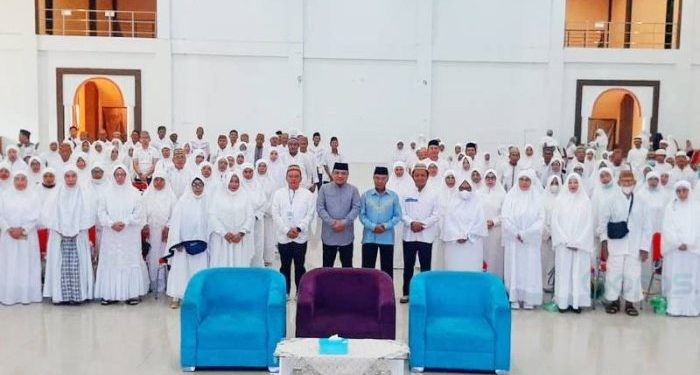 sebanyak 315 Calon Jamaah Haji (CJH) di Kabupaten Gorontalo telah mengikuti bimbingan manasik tahun 2024.