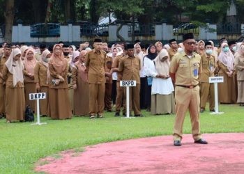 ASN di lingkungan Pemkab Bone Bolango. (f.dok)