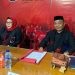 Arifin Djakani saat bertandang ke DPC PDIP Kabupaten Gorontalo, Selasa (7/5/2024).(F. Abin/Gopos)