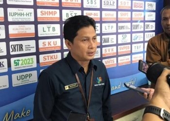 Kepala BPS Provinsi Gorontalo Mukhamad Mukhanif. (F. Rama/gopos)