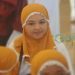 Rayhan Putri Maiyo Jemaah Calon Haji (JCH) Gorontalo termuda berusia 20 tahun asal Desa Dunggala, Kecamatan Tapa, Bone Bolango. (Putra/Gopos)
