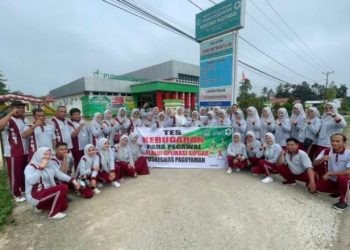 Pengukuran Kebugaran Jasmani menggunakan aplikasi SIPGAR bagi Pegawai di Puskesmas Paguyaman Kabupaten Boalemo.