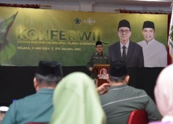 Konferensi Wilayah Ikatan Sarjana Nahdlatul Ulama Gorontalo yang dilaksanakan pada Selasa, 21 Mei 2024 di Hotel UTC Damhil UNG.