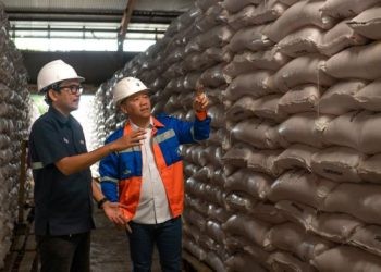 Budi Wahju Soesilo, Direktur Utama Pupuk Kaltim memastikan ketersediaan stok pupuk yang menjadi tanggung jawab Pupuk Kaltim memasuki musim tanam kedua 2024.