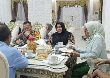 Ketua KPU Bone Bolango hadir dalam Rapat Bersama Forkopimda dalam rangka Tahapan Pilkada Serentak 2024, Kamis (30-5-2024) di Rudis Bupati Bone Bolango.