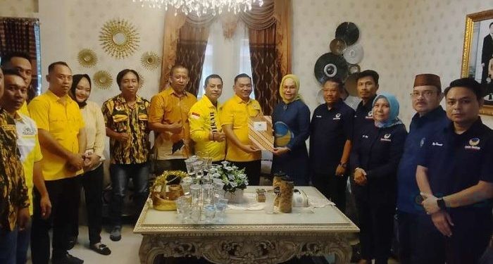 Golkar Kabupaten Bone Bolango memberikan dukungannya kepada Merlan Uloli maju di Pilkada Bone Bolango 2024.