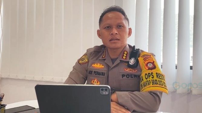 Kapolresta Gorontalo Kota Kombes Pol Ade Permana.