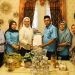 Merlan S. Uloli saat menerima dukungan dari DPD Partai Gelora untuk maju pada Pilkada 2024 nanti. (Foto Cila Sesilia)
