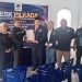 Sekretaris DPD Partai NasDem Bone Bolango Halid Tangahu resmi mendaftar di partai NasDem, Rabu (1/5/2024). (F. Putra/gopos)