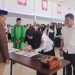 Suasana pelantikan 312 PPS untuk Pilkada Pohuwato yang digelar di aula gedung Universitas Pohuwato, Ahad (26/5/2024).