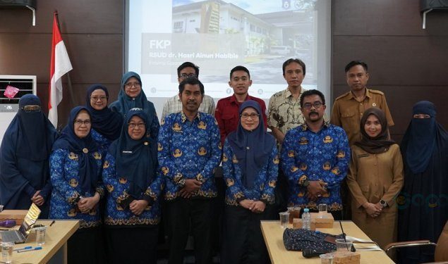 Kepala Bidang Keperawatan RSUD dr. Hasri Ainun Habibie Gorontalo Fandi Pelealu usai menggelar FKP, Selasa (21/5/2024).