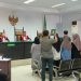 Sidang lanjutan agenda pemeriksaan saksi-saksi yang dihadirkan JPU, perkara tewasnya mahasiswa baru IAIN Sultan Amai Gorontalo saat mengikuti pengaderan. Selasa (21/5/2024). Sari/gopos