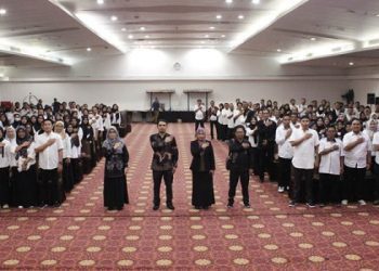 KPU Kota Gorontalo menggelar seleksi wawancara bagi calon anggota PPS Pilkada Kota Gorontalo 2024.(Dok KPU Kota Gorontalo)