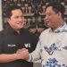 Ketua HIPMI Provinsi Gorontalo Iskandar Chiko Uno bersama menteri BUMN Erick Thohir