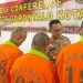 Terdapat 12 tersangka pada kasus penikaman di kompleks eks terminal 1942 Andalas Kota Gorontalo terancam hukuman 8 tahun penjara.(Foto AasOme/MG/Gopos)