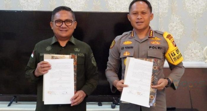 Pemkot Gorontalo-Polresta Teken NPHD Pengaman Pilkada 2024
