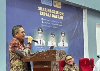 Marten Taha jadi Pembicara di Dies Natalis FIS Unhas