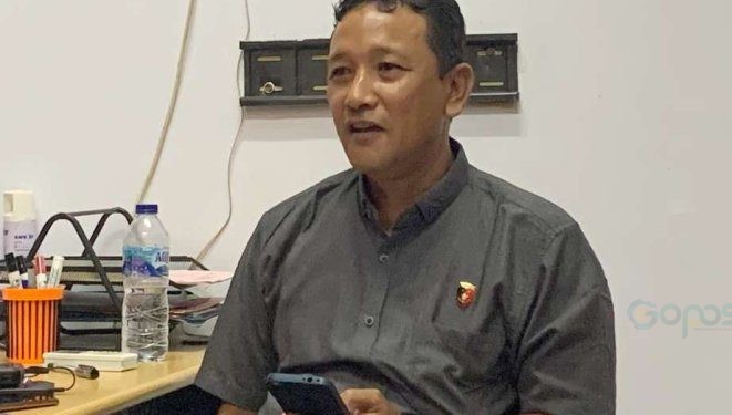 KBO Reskrim Polres Bone Bolango Ipda Amir Puhi di konfirmasi, Kamis (6-6-2024).