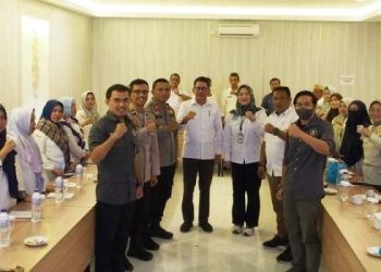 Rapat Koordinasi Pengembangan dan Pembinaan Kabupaten/Kota Tanggap Ancaman Narkoba (KOTAN) tahun 2024 di Hotel Yulia, Kota Gorontalo, Rabu (12-6-2024).