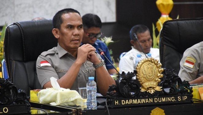 Anggota DPRD Kota Gorontalo Darmawan Duming.