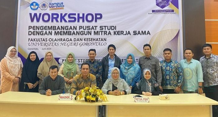 Workshop pengembangan pusat studi dengan membangun mitra kerja sama, Kamis (20/6/2024).