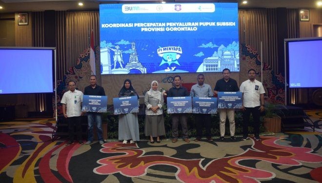 Pada hari Jumat (21-6-2024) Pupuk Indonesia menggelar acara PI Menyapa di Propinsi Gorontalo. Acara yang digelar di Hotel Aston Gorontalo tersebut dihadiri sekitar 170 orang.