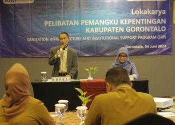 Pemerintah Kaabupaten Gorontalo menaruh perhatian penuh terhadap berbagai isu tentang lingkungan, tidak terkecuali dengan air limbah domestik.