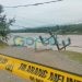Jalan penghubung antara Desa Bulontala Timur dengan Desa Bulontala Kecamatan Suwawa Selatan hingga ke Pusat Kota terputus, Kamis (20-6-2024).