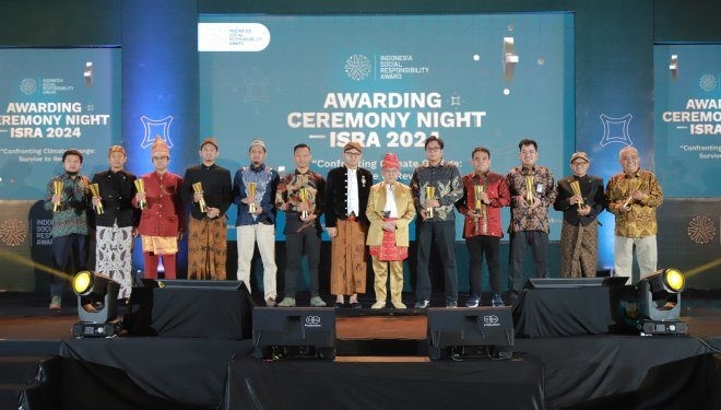 PT Pertamina Patra Niaga Regional Sulawesi berhasil memborong 8 penghargaan dalam ajang Indonesia Social Responsibility Award (ISRA) 2024 yang diselenggarakan pada Kamis (27/6) di Grand Mercure Solo Baru