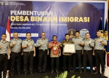 Kemenkumham Gorontalo Bentuk Desa Binaan Imigrasi