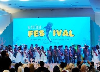 Brilli Kids Leadership School menyelenggarakan kegiatan Festival dan Drama Musikal terkait pelestarian alam yang dirangkaikan dengan Farewell Party di Hotel Fox, Kota Gorontalo, Sabtu 22-6-2024.