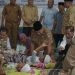 Khitanan massal yang digelar di kantor Camat Simpang Empat, Kabupaten Asahan, Selasa (25/6/2024).