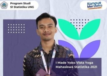 Mahasiswa FMIPA UNG, I Made Yoko Vista Yoga
